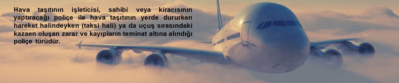 Havacılık sigortası tanım
