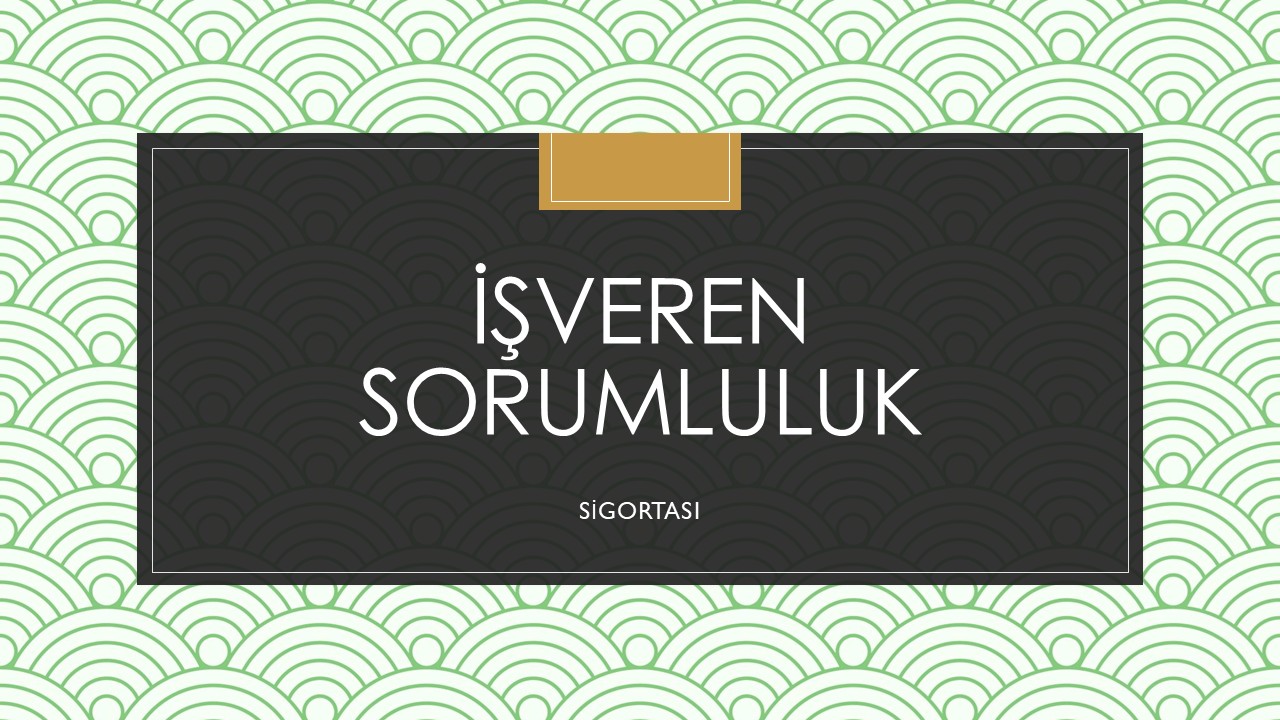 İŞVEREN SORUMLULUK